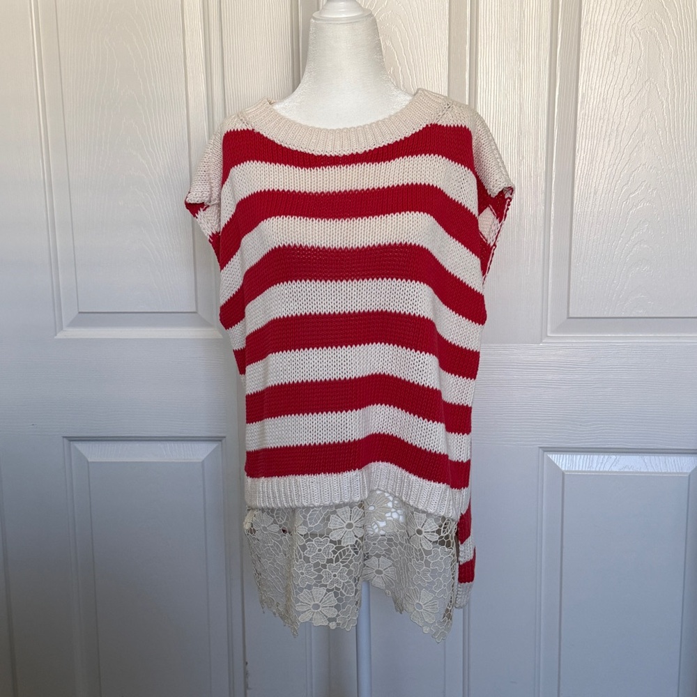 Ermanno Scervino Stripe Knit Top